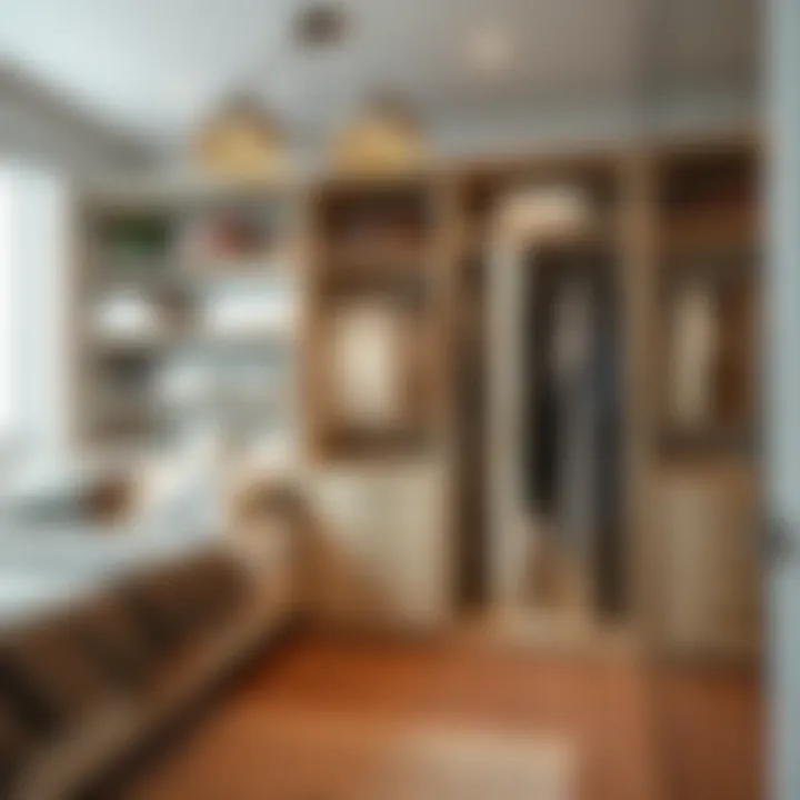 Elegant closet organization system for efficient storage