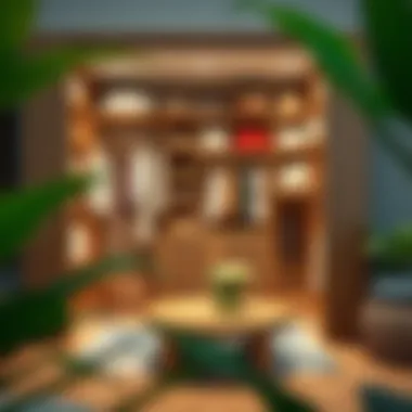 Eco-friendly closet design with sustainable materials