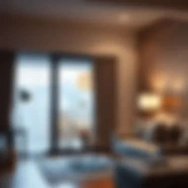 Proper installation of curtains on a sliding glass door