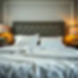 Luxurious King Size Bedding Luxurious king size sheet set on a deep mattress