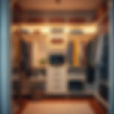 Functional storage products enhancing closet usability