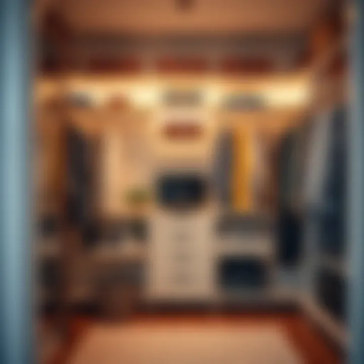 Functional storage products enhancing closet usability