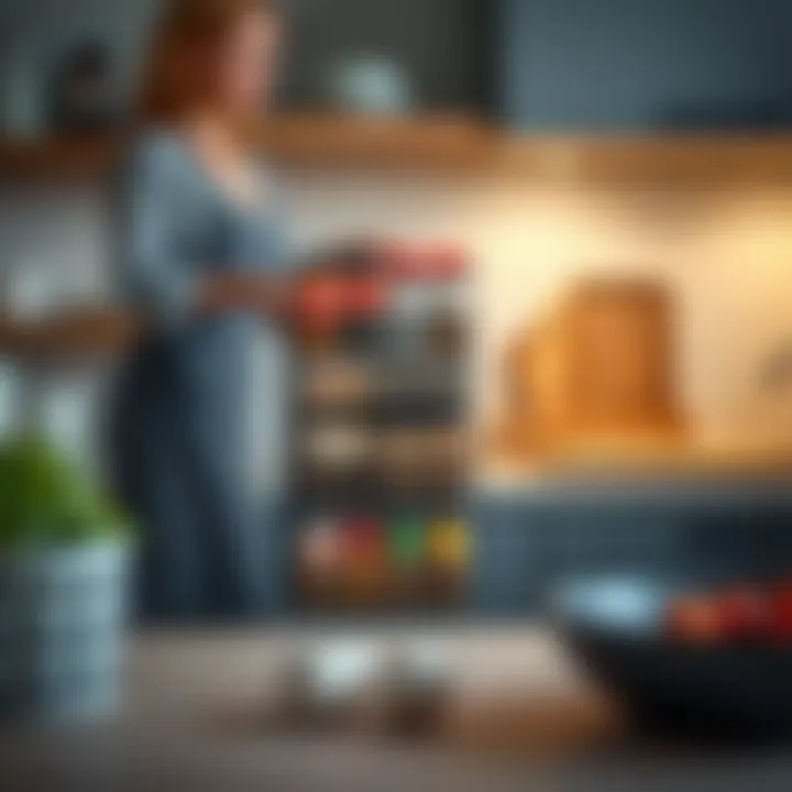 Maximize Space with a Compact Roll Spice Rack Compact roll spice rack optimized for small kitchen spaces