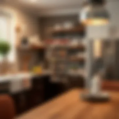 Integrate Style and Functionality with an Organized Spice Rack Organized roll spice rack integrated into contemporary kitchen decor