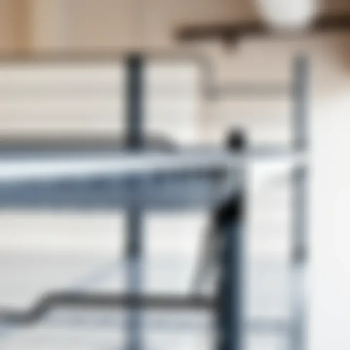 Durable Construction of Rubbermaid Wire Shelving Close-up view of Rubbermaid wire shelving showcasing its sturdy design