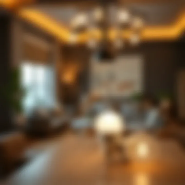 Smart light bulbs showcasing energy-efficient features