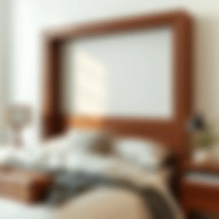 Eco-Conscious Choices in Wood Headboard Design Sustainable wood headboard with eco-friendly materials