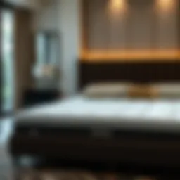 Luxurious king size orthopedic mattress topper showcasing plush materials
