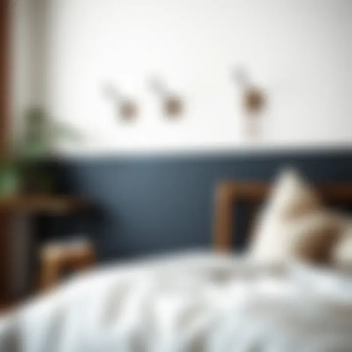 Aesthetic Arrangement of Hooks Aesthetic arrangement of extended wall hooks in a contemporary space