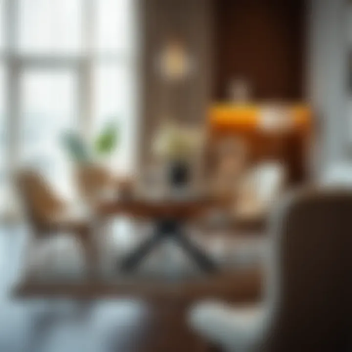 Elevate Your Dining Experience Elegant dining setup highlighting a stylish plastic mat