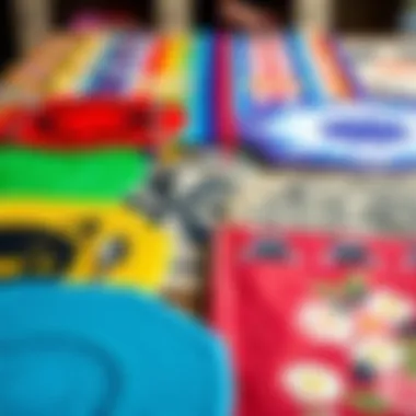 Vibrant Designs of Extra Large Plastic Placemats Colorful array of extra large plastic placemats in various designs