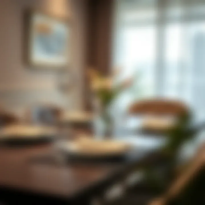 Refined Table Setting with Extra Large Plastic Placemats Elegant dining setup featuring extra large plastic placemats