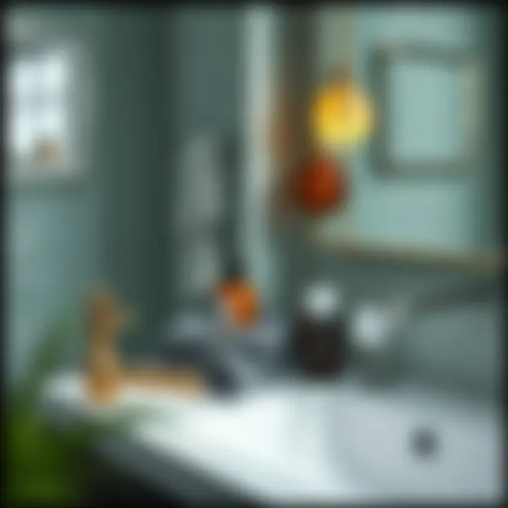 Different materials used in bathroom accessories