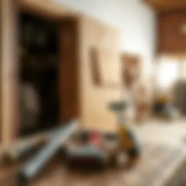 Essential Tools for Bypass Door Rough Openings Tools and materials for constructing rough openings