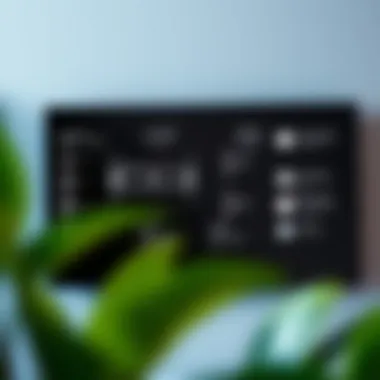 Components of TV Wall Mount Installation An instructional diagram showing the components of a TV wall mount installation.