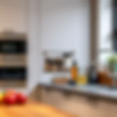 Modern Glass and Metal Spice Rack Modern glass and metal spice rack in a contemporary kitchen